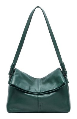 LIEBESKIND BERLIN Fiona Hobo Bag S Schultertasche Tasche Botanical dunkelgrün