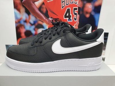 Nike Air Force 1 '07 Black White UK 6,5 EUR 40,5 (CT2302 002)