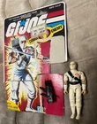 GI JOE 1984 NEAR MINT ORIGINAL COBRA NINJA STORM SHADOW WHITE PEACH CARD