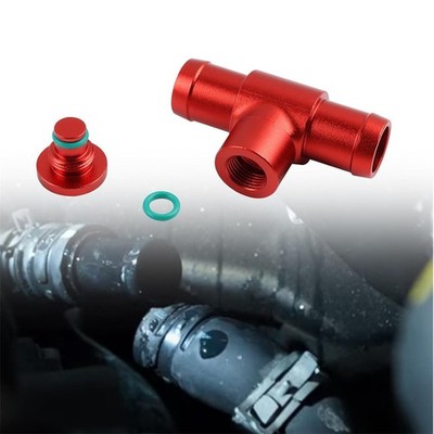 For 2003-08 Nissan 350Z Aluminum Coolant Bleeder Heater Hose Fitting 92500-AR000