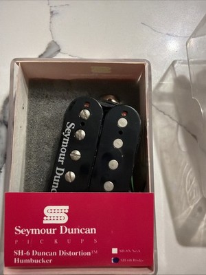 Seymour Duncan SH6B Distortion Bridge Black Passive Humbucker Pickup