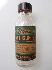 Vintage Instant Gun Blue Bottle Van's