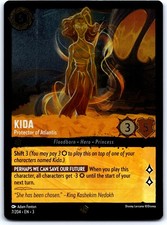 Kida - Protector of Atlantis Legendary Foil Into the Inklands 7/204
