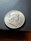 1963-D Franklin Half Dollar With Double Die Obverse Lightly Circulated