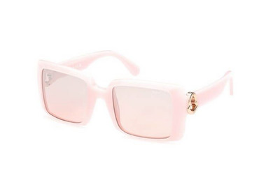 Authentic Moncler Sunglasses  ML 0244-72Z candy Pink W/ Violet Lens ''NEW''53mm