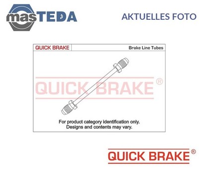 CN-4410D-TX BREMSSCHLAUCH BREMSLEITUNG CENTRE RECHT QUICK BRAKE NEU OE QUALITÄT