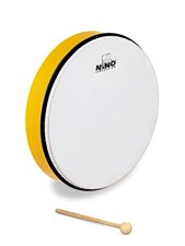 NINO ABS Hand Drum, Large Size, Yellow (NINO6Y) [Domestic Genuine Product]
