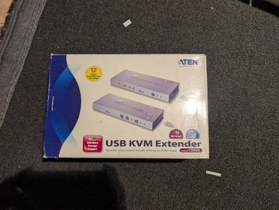 ATEN CE800 USB KVM extender, remote system control, usb mass storage support