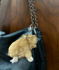 NWT - Adorable Clyde Capybara Plush Bag Charm Keychain Cute Soft Toy Jellycat