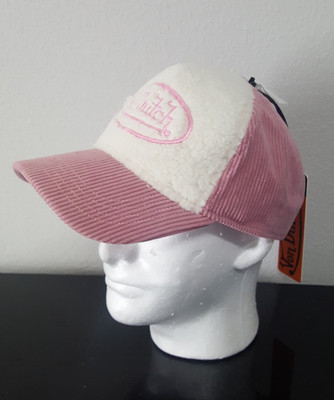 MENS VON DUTCH  STRAPBACK HAT ADJUSTABLE CAP ONE SIZE Pink Gaze 628