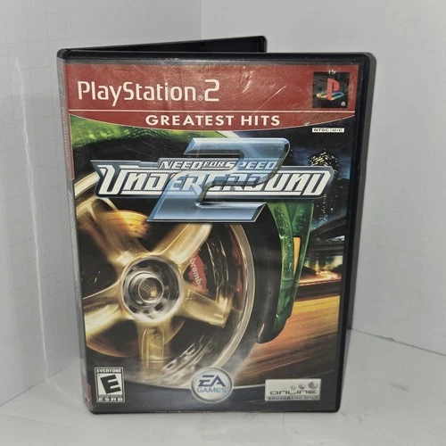 Need for Speed: Underground 2 Ps2 (Sony PlayStation 2, 2004) CIB Complete Manual