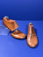 Pair of Vintage Child s Wooden Shoe Lasts Size 10D / 51S