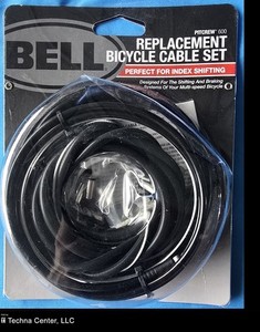 Bell Sports Replacement Bicycle Cable Set, Black, PitCrew 600