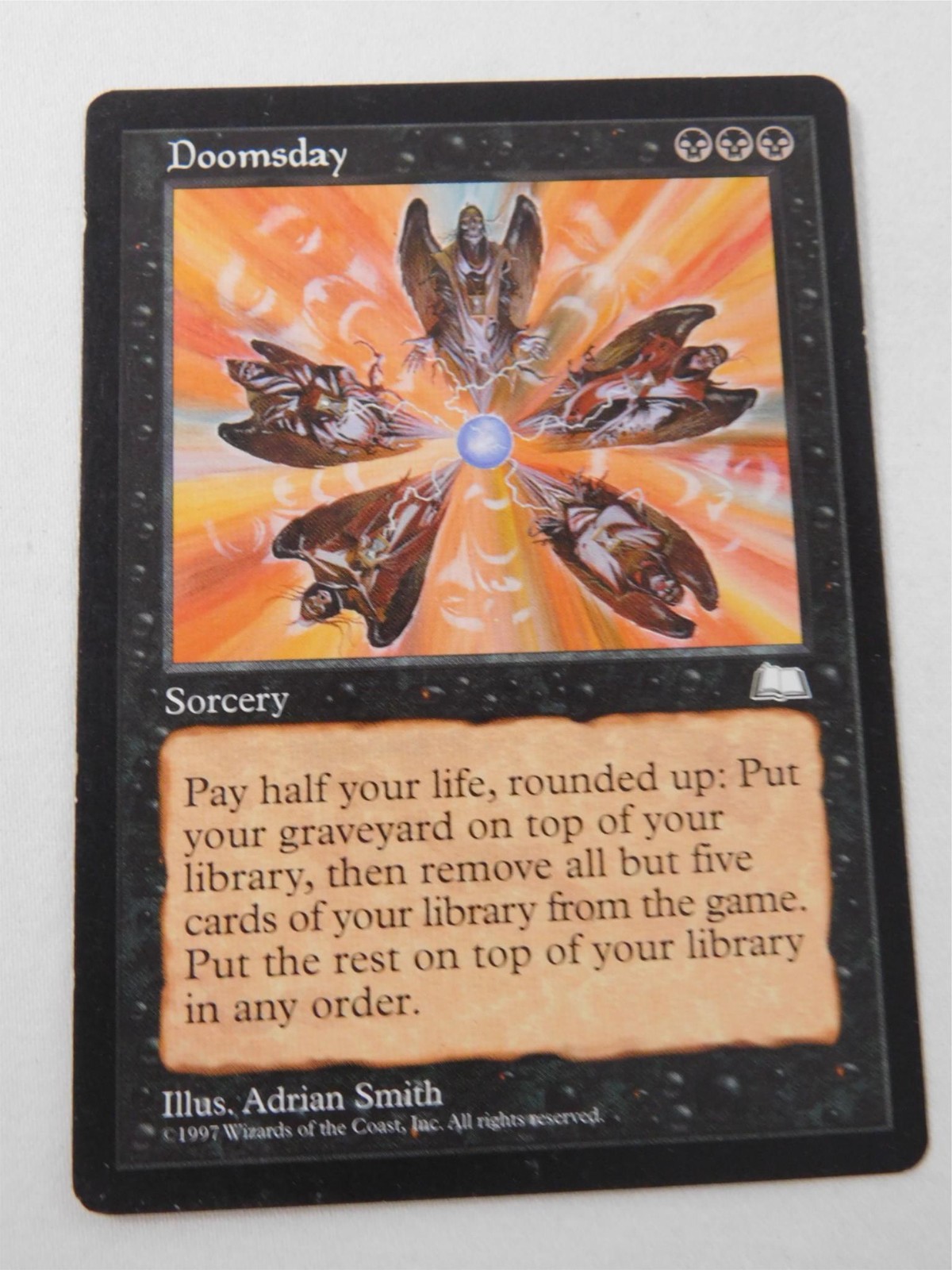 Doomsday Weatherlight Sorcery Magic the Gathering TCG Trading Card Mtg