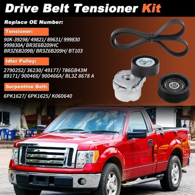 Serpentinenriemen-Spannsatz für Ford F150 Lobo 90K-39298 6PK1627 900466A
