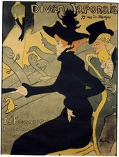 Reproduction Divan Japonais Toulouse-Lautrec (61 x 80 cm)