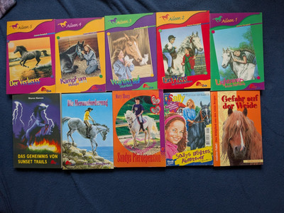 Bücher Konvolut Pferdegeschichten Kinderliteratur (10 Bücher) Aileen 