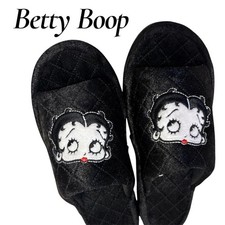  Unused Betty Boop Slippers Betty-chan Room Shoes Velor Material