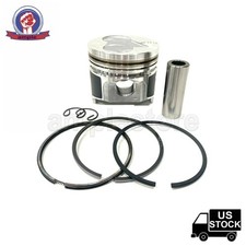Piston With Ring STD For Kubota, 16060-21114, D1105, V1505, D1305, 78MM