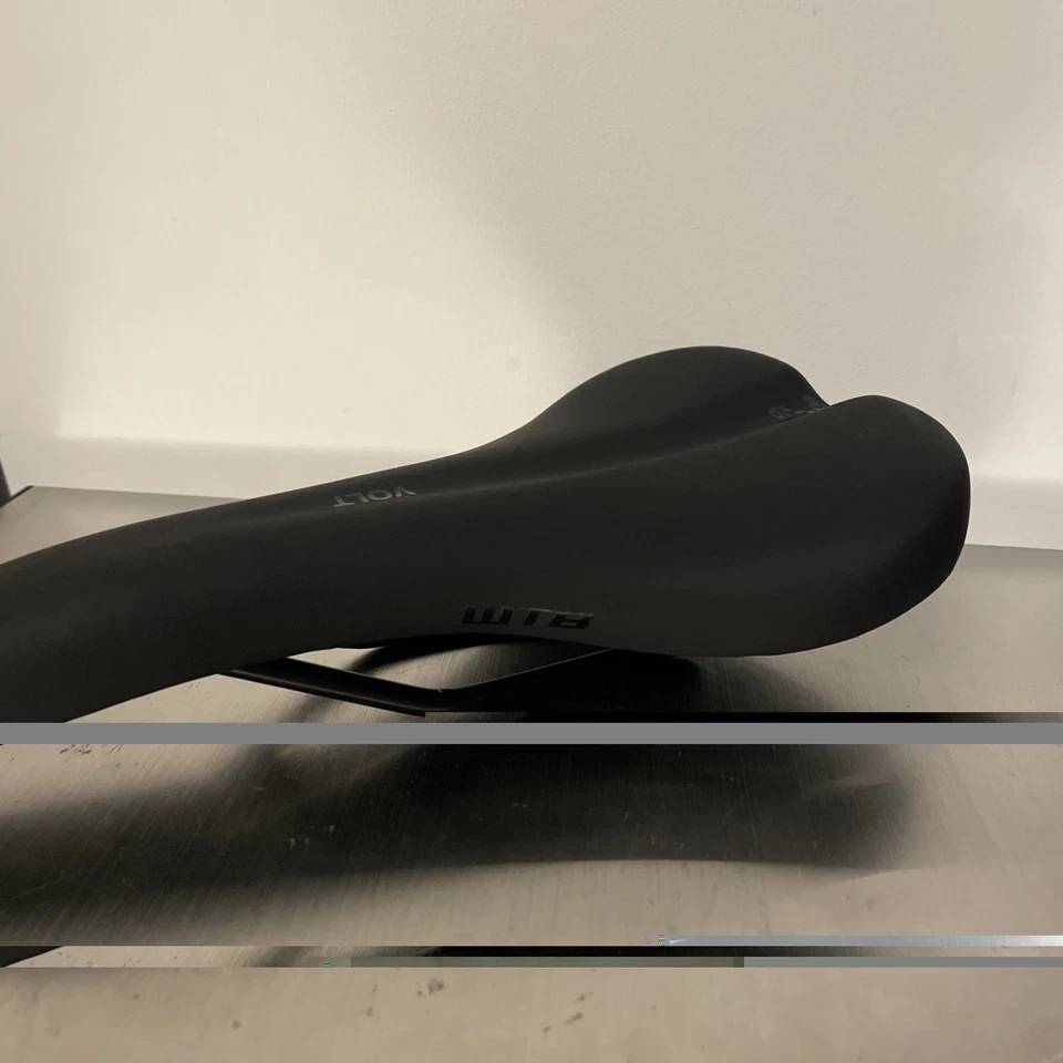 Sillín de bicicleta WTB Volt rieles Cr-Mo negro carretera grava asiento MTB ligero duradero Foto 3 de 4