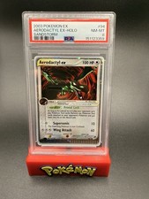 2003 Pokemon EX Sandstorm Aerodactyl ex 94/100 Holo Ultra Rare PSA 8 on eBay