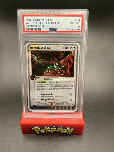 Aerodactyl ex graded PSA 8 for sale on eBay