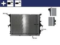 Mahle CR 571 000S KüHler, MotorküHlung FüR Audi Porsche VW