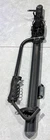 One RockyMounts BrassKnuckles Upright Mount for bikes on a roof rack