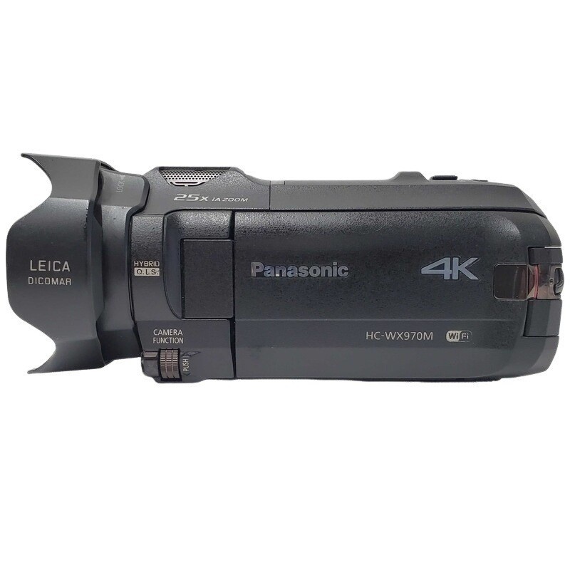EXC] Panasonic HC-WX970M Black 4K Video Camera Wipe Take Camcorder