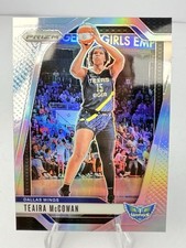 2024 Panini Prizm WNBA - Teaira McCowan #105 Silver Prizm - Dallas Wings