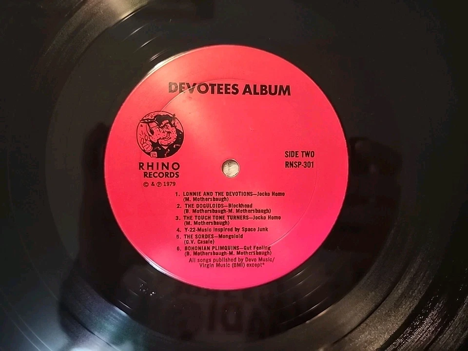 KROQ-FM Devotees Album 1ST 1979 Vinyl OG RNSP301 LP EX Rock New Wave Electronic  - Image 4 of 4