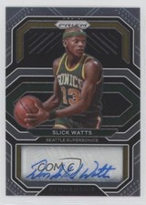 2020-21 Panini Prizm Penmanship Slick Watts #PE-SLW Auto kk4