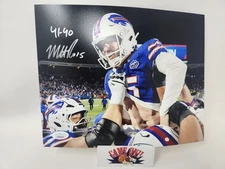 Matt Prater Signed Buffalo Bills 8x10 Photo 41-40 JSA COA BUF