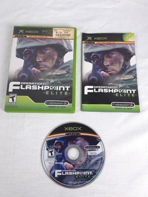 Operation Flashpoint: Elite - Xbox Microsoft Game CIB Complet VG Disc & Manual 