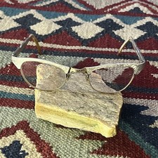 Vintage 60s Artcraft Aluminum Cat Eye Eyeglasses Women  s Frame 4 1/4-5 1/2