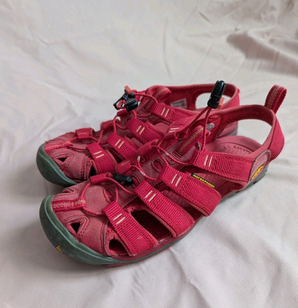 KEEN Sandali Donna Impermeabili Outdoor Escursionismo Rosa Rosso Resistenti Taglia 7