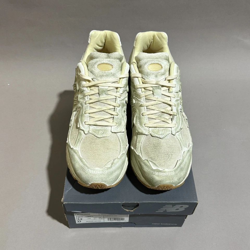 New Balance 2002R Sea Salt Distressed Protection Pack Men Shoe M2002RDG US sz 12 - Image 4 of 4