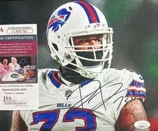 Dion  Dawkins Signed Buffalo Bills  8x10 Photograph  JSA  COA   CA05762