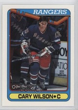 1990-91 O-Pee-Chee Carey Wilson (Name Misspelled as Cary) #54 2d8
