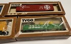 TYCO Train Lot 4 Box Cars HO Scale Boxes — photo 2