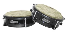 Toca Congas Drums Portable Commuter Travel 10" & 11" w/ Double Stand