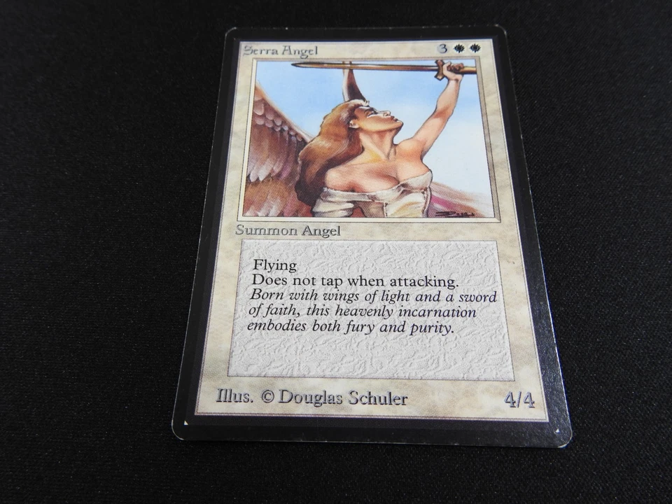 Serra Angel MP [Limited Edition Beta] Mtg Magic Free Tracking! - Image 4 of 4