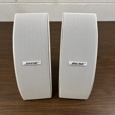 Pair BOSE 151 SE Speakers Outdoor Environmental Speakers White -No
