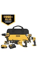 DeWalt 20V MAX XR Brushless 4 Tool Combo Kit  POWERSTACK Battery DCK449E1P1 
