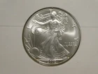 USA 2002 silver eagle dollar 1 ounce 0.999 silver on UK Birds Of Prey coin cover