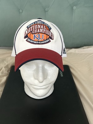 KU 2008 NCAA Final Four National Champions Meshback Hat, Ball Cap - Adidas