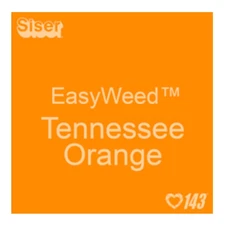 Siser EasyWeed HTV: 12" x 5 Yard - Tennessee Orange Heat Transfer Vinyl