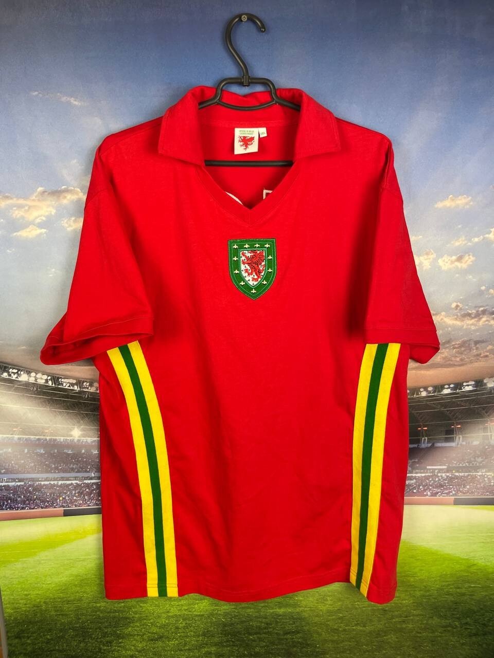Wales Jersey Retro Replicas football shirt 1977 - 1979 Official Men Size 2XL