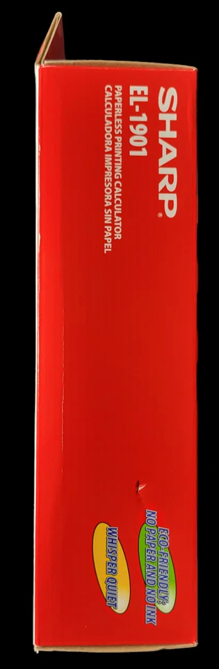 Sharp 12 Digit Paperless Printing Calculator (EL-1901)  - Image 4 of 4