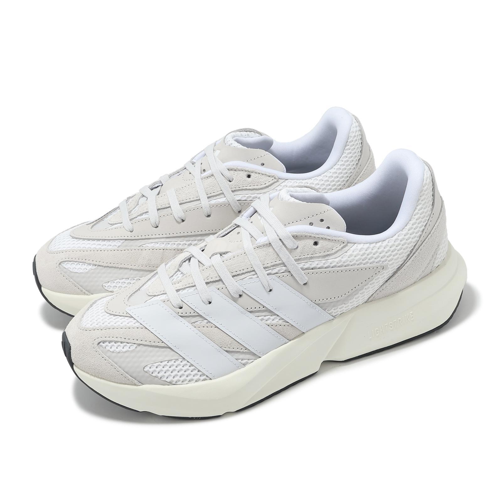 adidas Lightblaze Бело-бежевые мужские дорожные кроссовки для бега трусцой Кроссовки JH6942